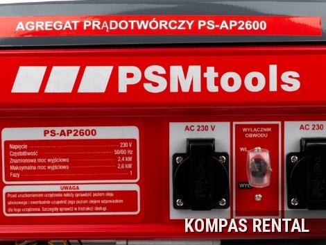 PSMtools PS-AP2600 — panel sterujący